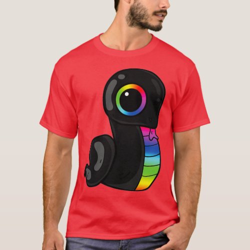 Sneki Snek Fan Design Razer RGB Sticker  T_Shirt