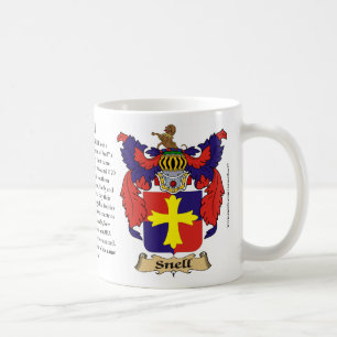 Snell, the Origin, the Meaning and the Crest Mug