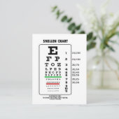 Snellen Chart (Medical Visual Acuity Testing) (Standing Front)