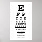 An International Eye Test Chart (circa 1907)