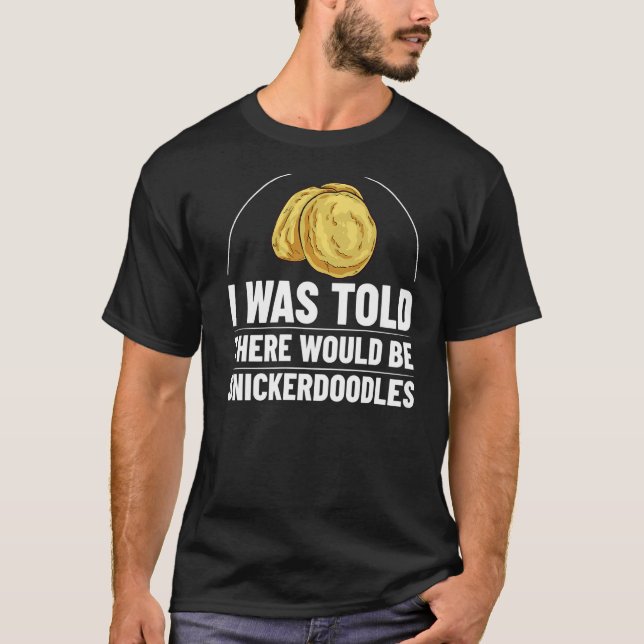 Snickerdoodle Cookie Dough Vegan Bar T-Shirt (Front)