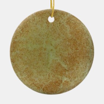 Snickerdoodle Cookie Ornament by gothicbusiness at Zazzle