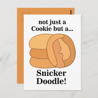 Snickerdoodle Cookie Postcard