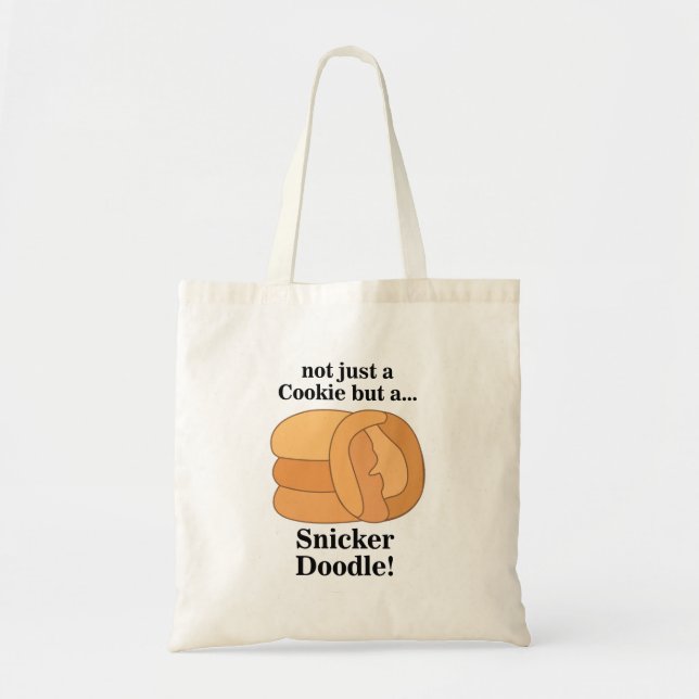 Snickerdoodle Cookie Tote Bag (Front)