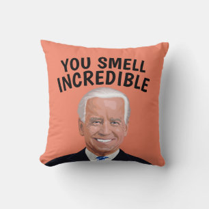 SNIFFY JOE BIDEN FUNNY PILLOWS THIS CHRISTMAS