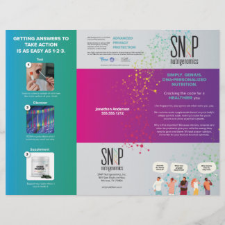 SNiP DIY Trifold Flyer