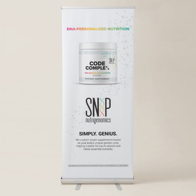 SNiP Vertical Retractable Banner (Front)