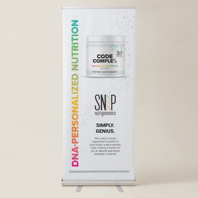 SNiP Vertical Retractable Banner (Front)