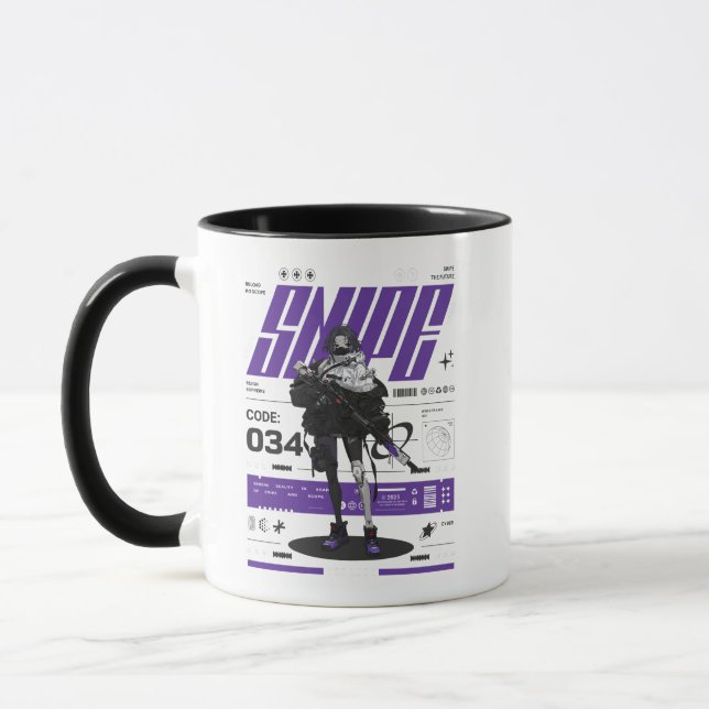 Snipe | Anime Style | Special Gift | Mug (Left)