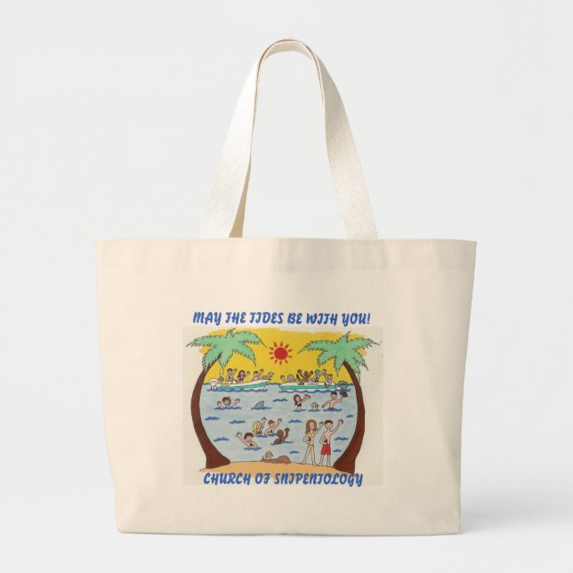SNIPENTOLOGY BEACH BAG (Front)
