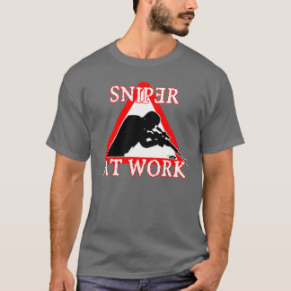 SNIPER AT WORK t-shirt
