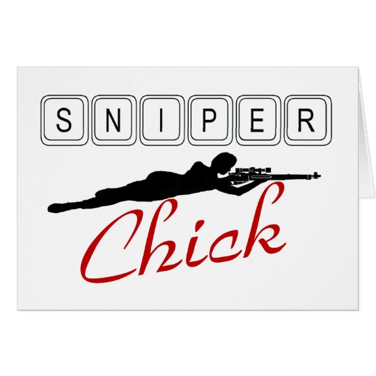Sniper Chick Card