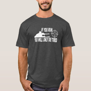 Sniper Dark Background T-Shirt