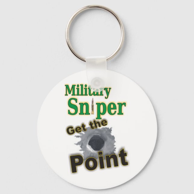 Sniper military(1) keychain (Front)