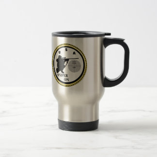 SNIPER ON TRAVEL MUG