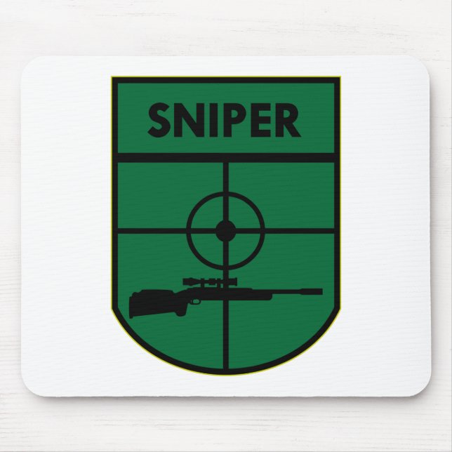 Sniper Patch Mouse Pad (Front)