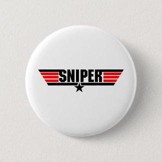 Sniper Pinback Button