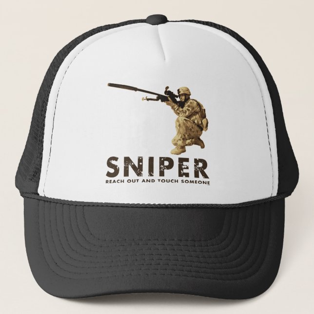 Sniper - Reach Out Trucker Hat (Front)