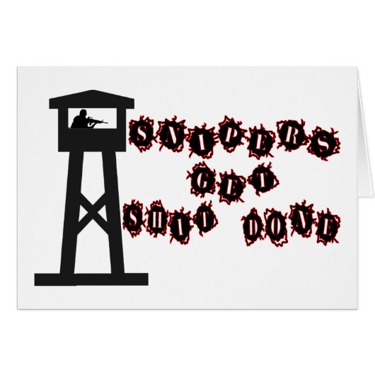 Snipers Get It Done Cards (Front Horizontal)
