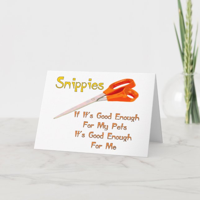 Snippies Card (Front)