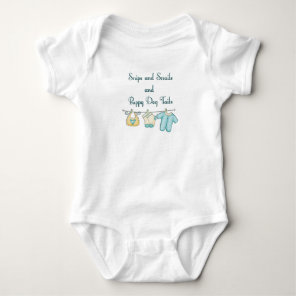 Snips and Snails and Puppy Dog Tails Baby Bodysuit