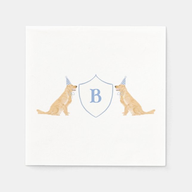 Snips Snails Puppy Dog Tails Napkins (Front)