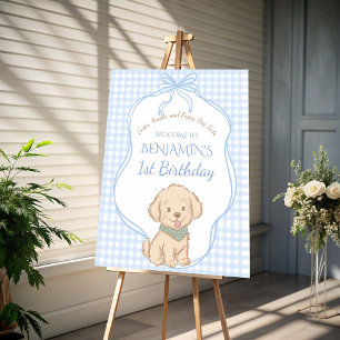 Snips Snails Puppy Dog Tails vintage party welcome Foam Board