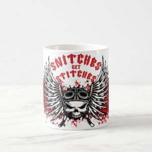 Snitches Get Stitches Coffee Mug