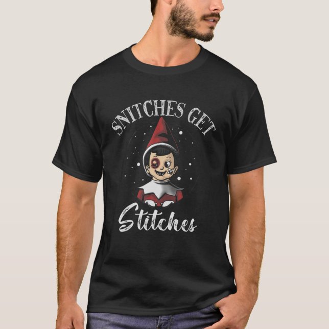 SNITCHES GET STITCHES COSTUME T-Shirt (Front)