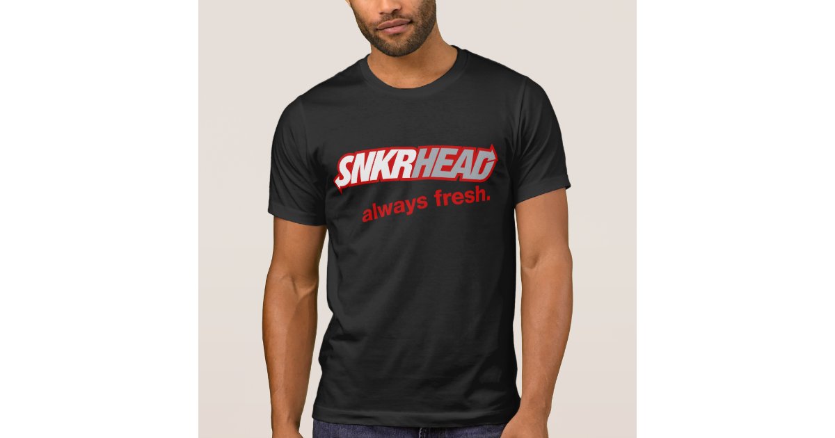 SNKRHEAD (Sneakerhead) T-shirt | Zazzle