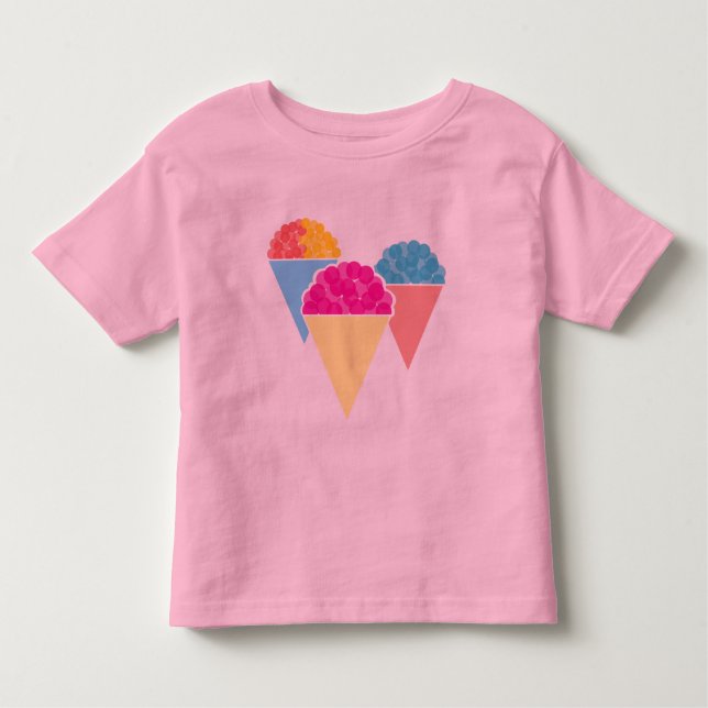 sno cone toddler t-shirt (Front)