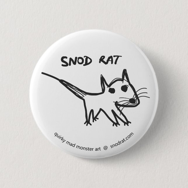 Snod Rat Button (Front)