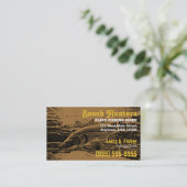 Snook Fish Business Card (Standing Front)