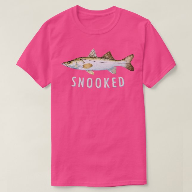 Snook Fishing Saltwater Inshore Common Snook Fish  T-Shirt (Design Front)