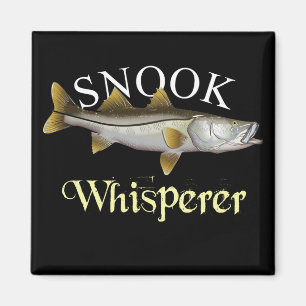 Snook Whisperer Dark Magnet