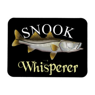 Snook Whisperer Dark Magnet