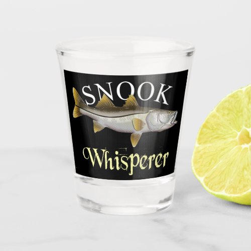 Snook Whisperer Dark Shot Glass