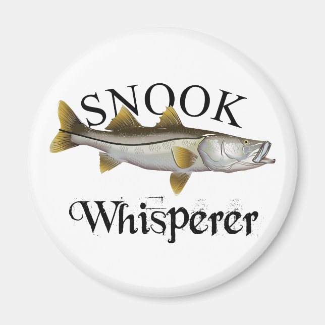 Snook Whisperer Light Magnet (Front)