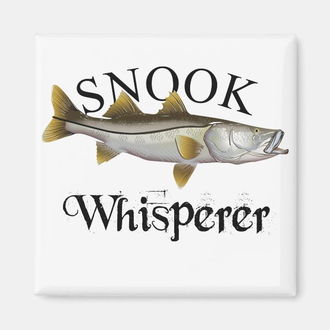 Snook Whisperer Light Magnet (Front)