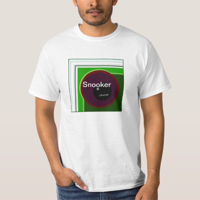 Snooker Champ T-Shirt (Front)