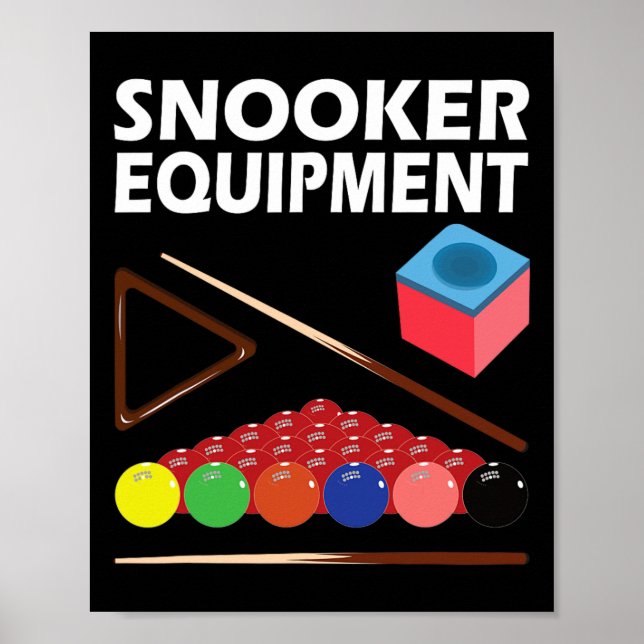 Snooker Equipment Billiards Jerseys For Men 8 Ll P Poster (Front)