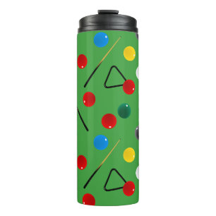 Snooker Player, Billiards Table Thermal Tumbler