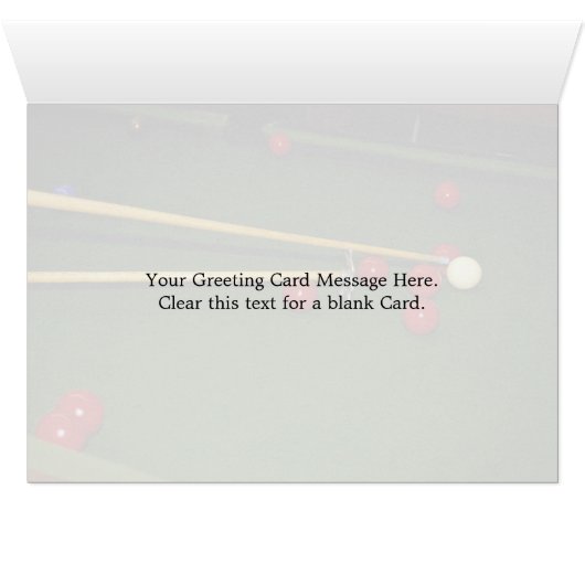 Snooker shot (Inside Horizontal (Bottom))