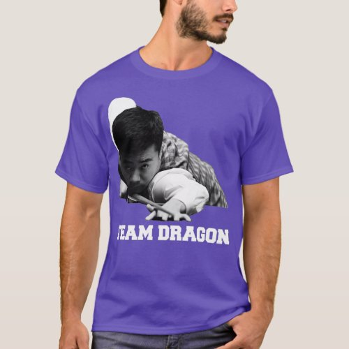Snooker Team Dragon Ding Junhui Fans T_Shirt