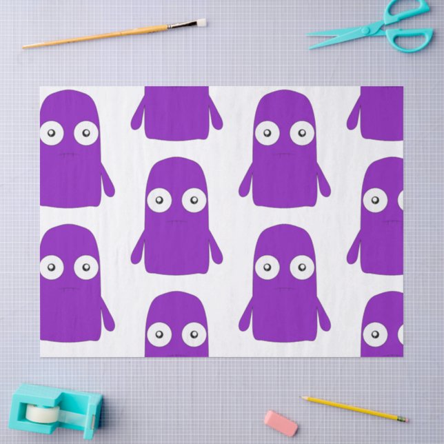 Snoomies Matte Wrapping Paper, 30" x 6' Tissue Paper (Craft)
