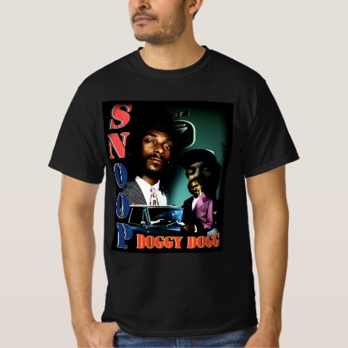 Snoop Dog music art T_Shirt