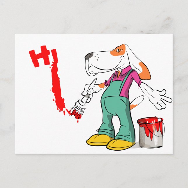 Snoop Dog Postcard (Front)