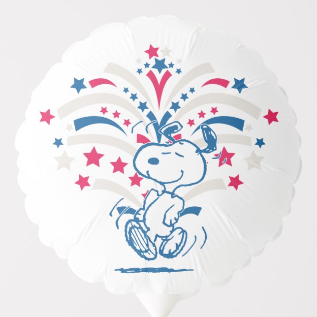 Snoopy 4th of July Dance Balloon (Front)
