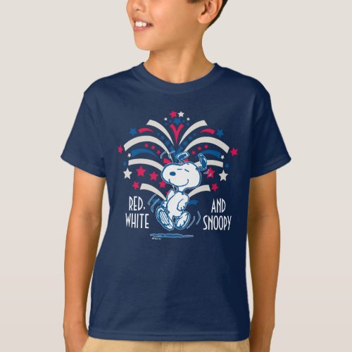 Snoopy 4th of July Dance T_Shirt