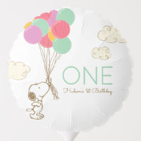Snoopy and Balloons 1st Birthday